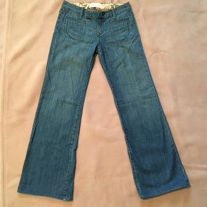 70's Inspired Paper Denim & Cloth Wide Leg Jeans